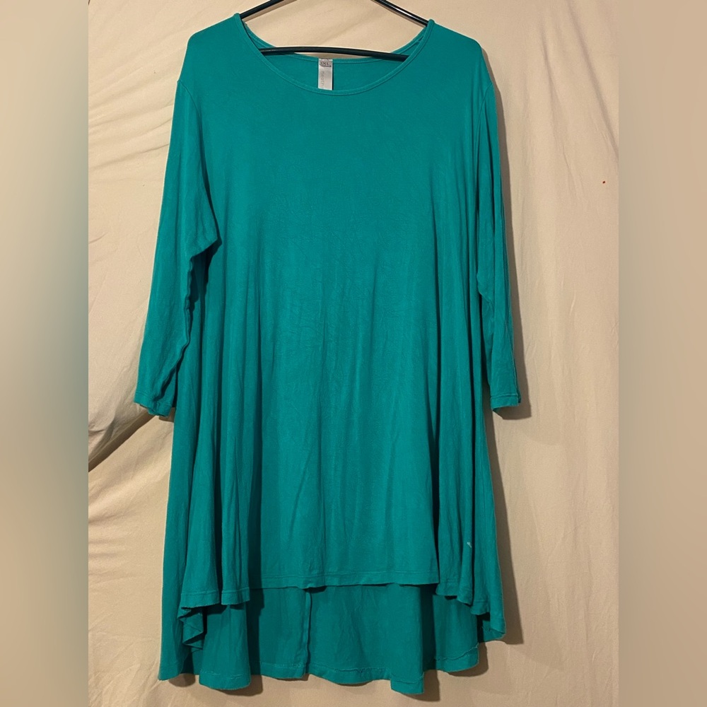 Heathmoor Blouse | Women's | 1XL | Mid Sleeve | Green |